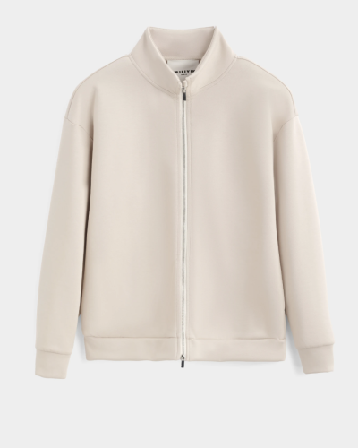 Beige Herren Sweatjacke