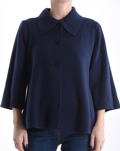 Cardigan mit Kragen und 3/4-Ärmeln