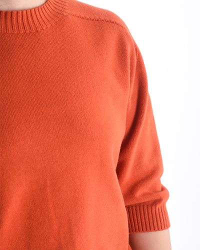 Pullover mit Rundhalsausschnitt und 3/4-Ärmeln