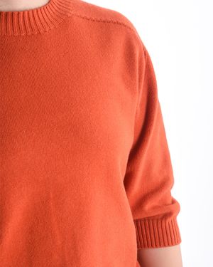 Pullover mit Rundhalsausschnitt und 3/4-Ärmeln