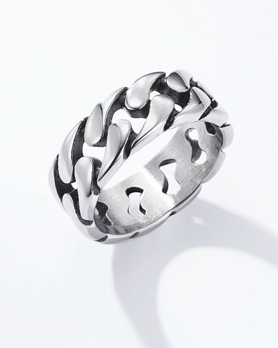 Edelstahl Ring Panzerkette